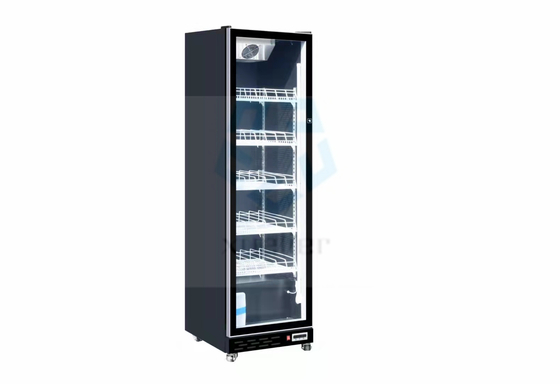 Small Size Bar Restaurant Wine Vertical Display Freezer Glass Door Display Freezer