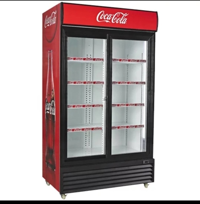 An Economical Refrigerated Freezer Display Cabinet Direct Cooling High-Capacity